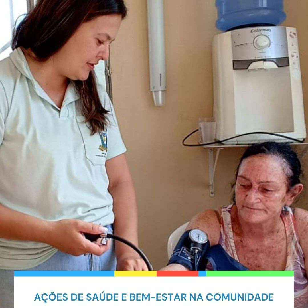 Ações de Saúde e Bem-Estar na Comunidade!