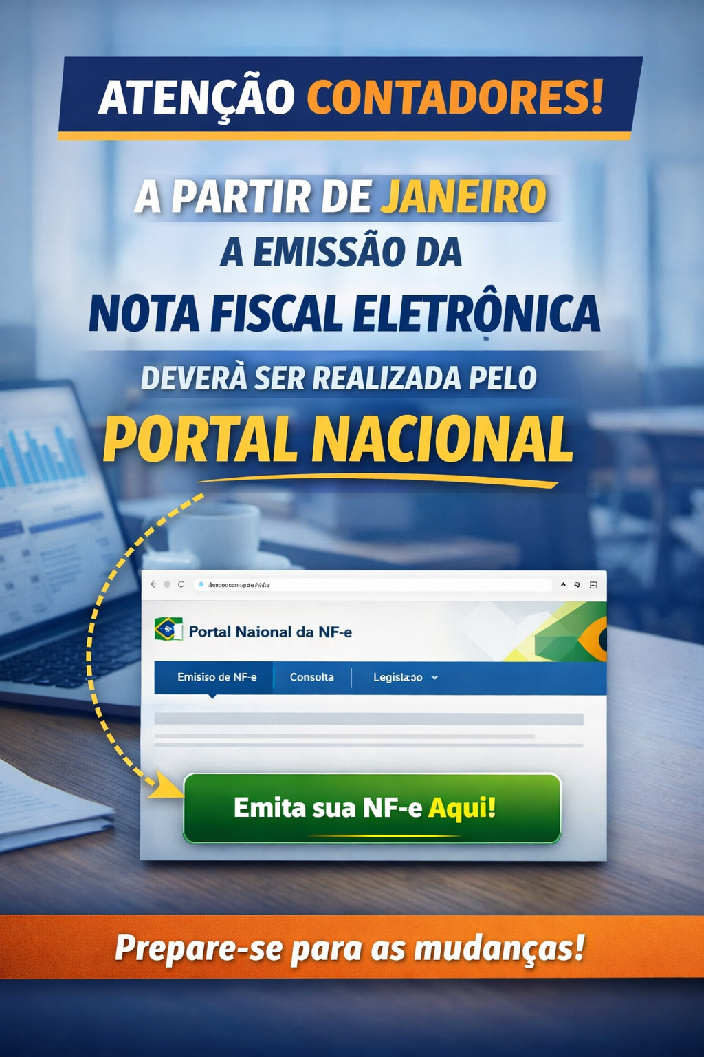 Nova forma de emissão de Nota Fiscal Eletrônica de Serviços 